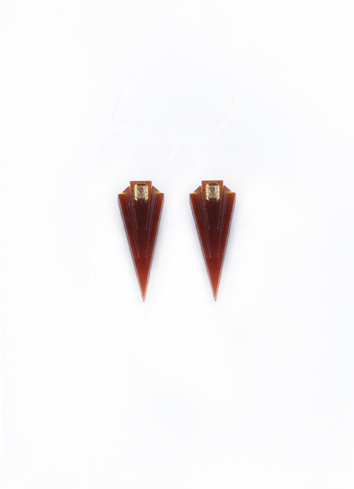 JVxTH  - L BORDEAUX EARRINGS