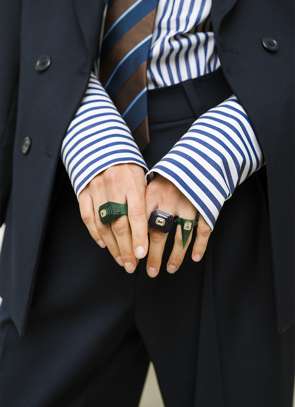 OTTAGONO - GREEN RING