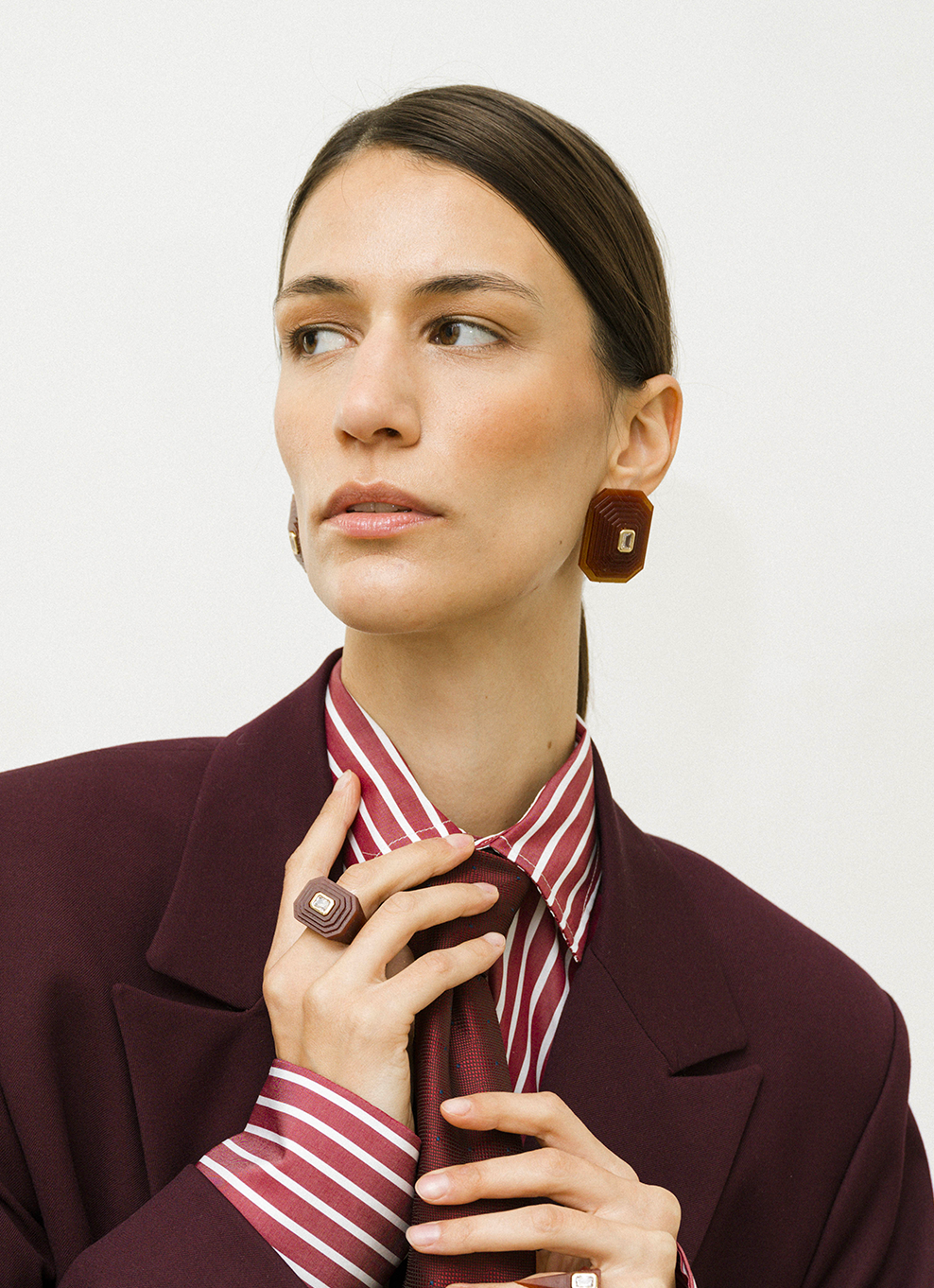 OTTAGONO - M EARRINGS