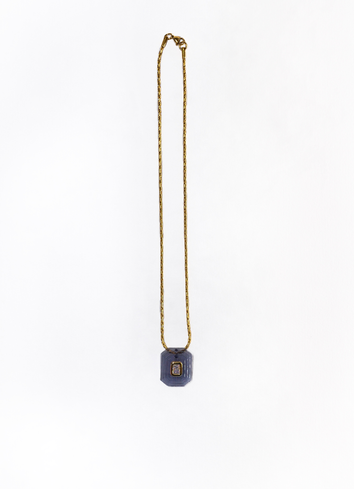 OTTAGONO - SMOKY NECKLACE