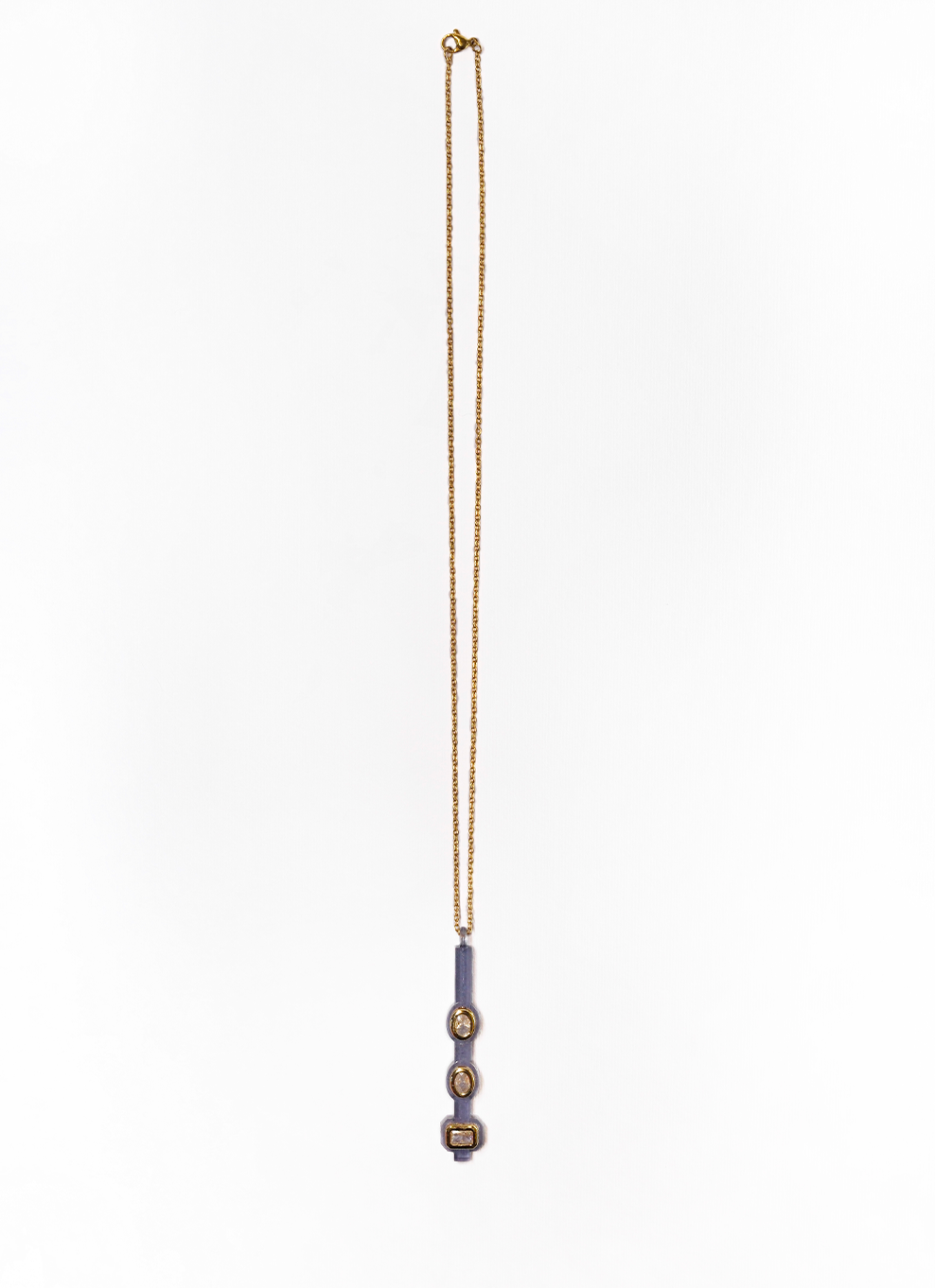 JVxTH - SMOKY BAR NECKLACE