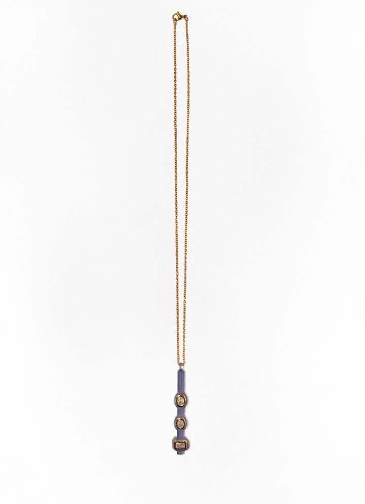 JVxTH - SMOKY BAR NECKLACE