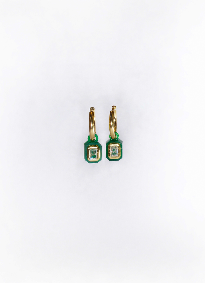 OTTAGONO - GREEN HOOPS