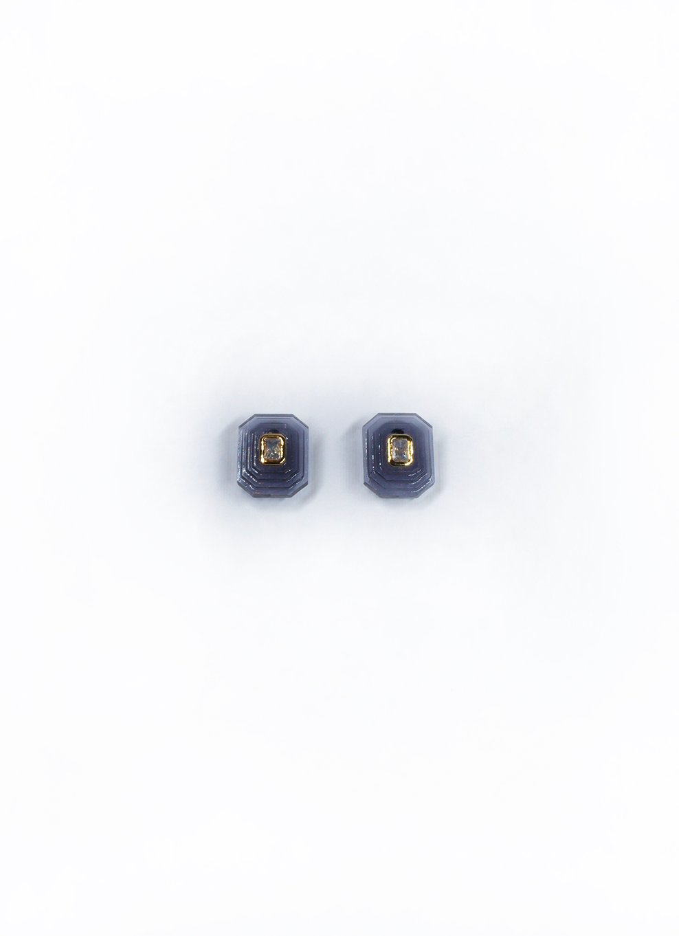 OTTAGONO S - SMOKY EARRINGS