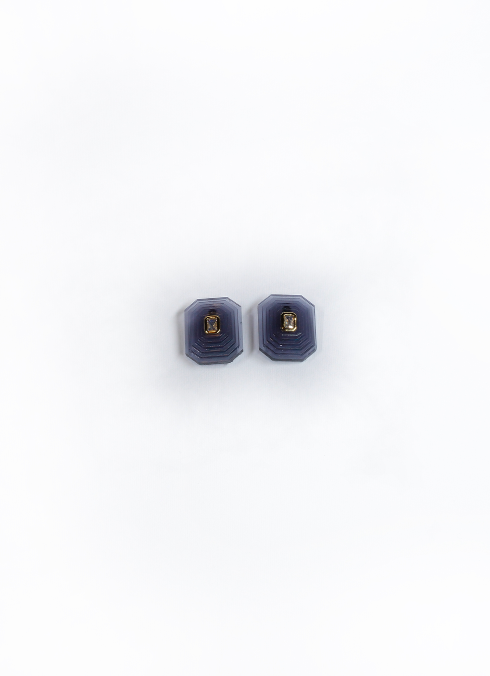 OTTAGONO M - SMOKY EARRINGS