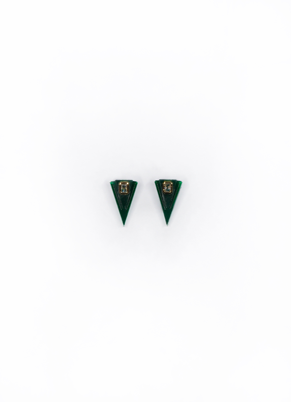 JVxTH - S GREEN EARRINGS
