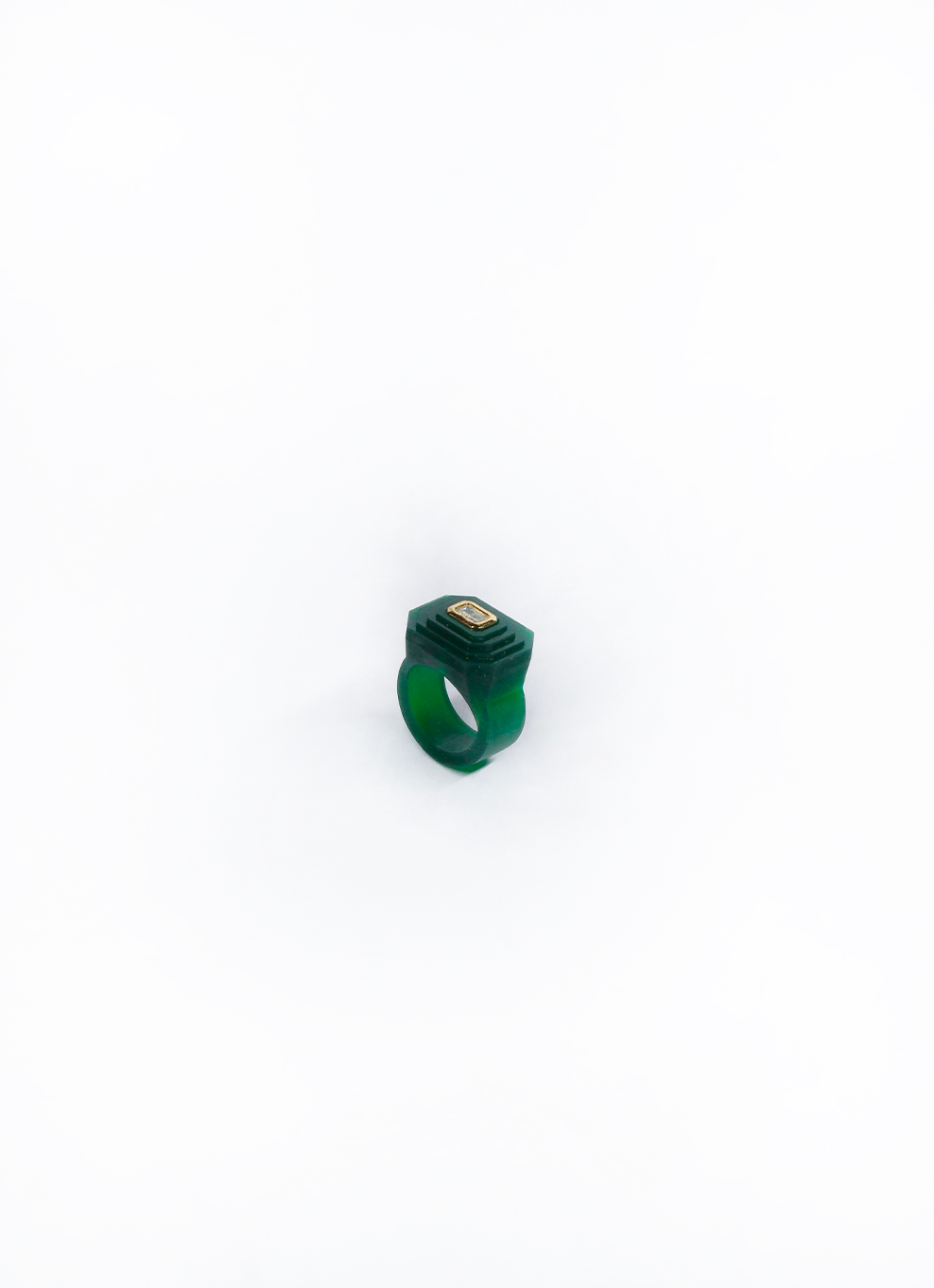 OTTAGONO - GREEN RING
