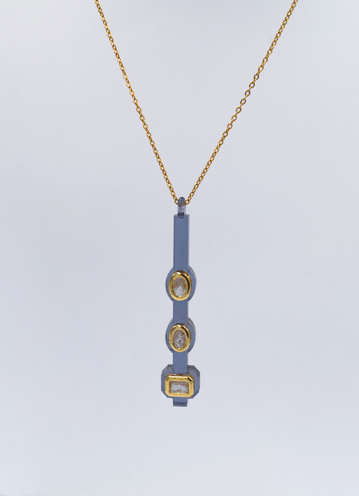 JVxTH - SMOKY BAR NECKLACE