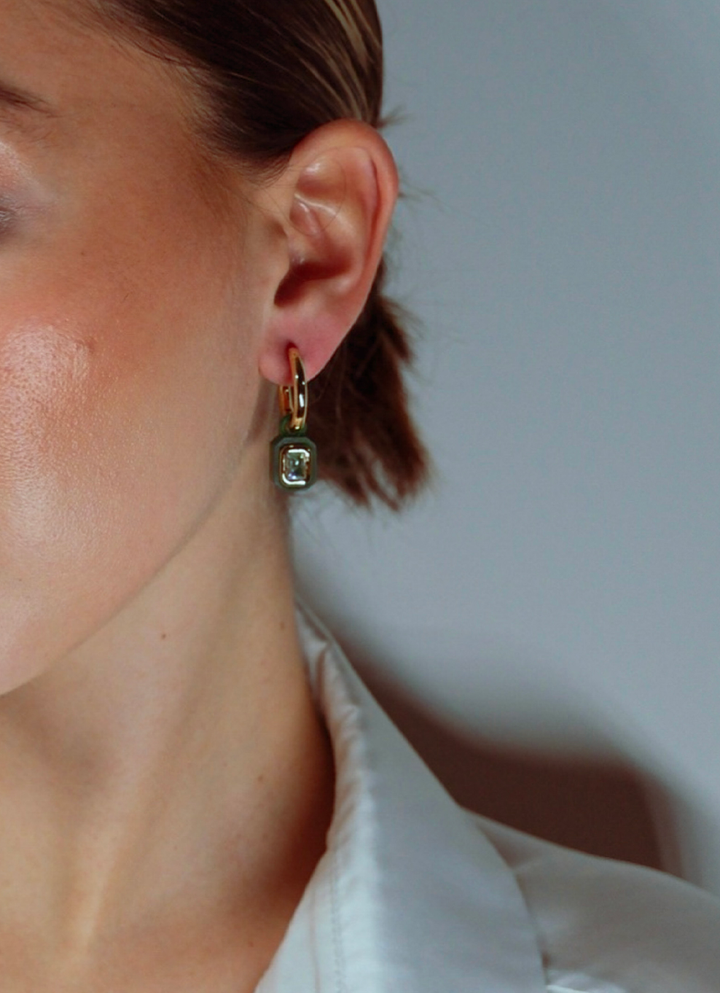 OTTAGONO - GREEN HOOPS