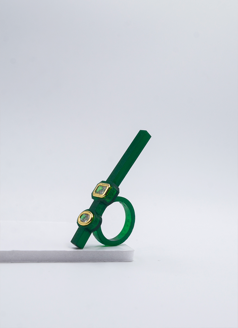 JVxTH -  GREEN BAR RING