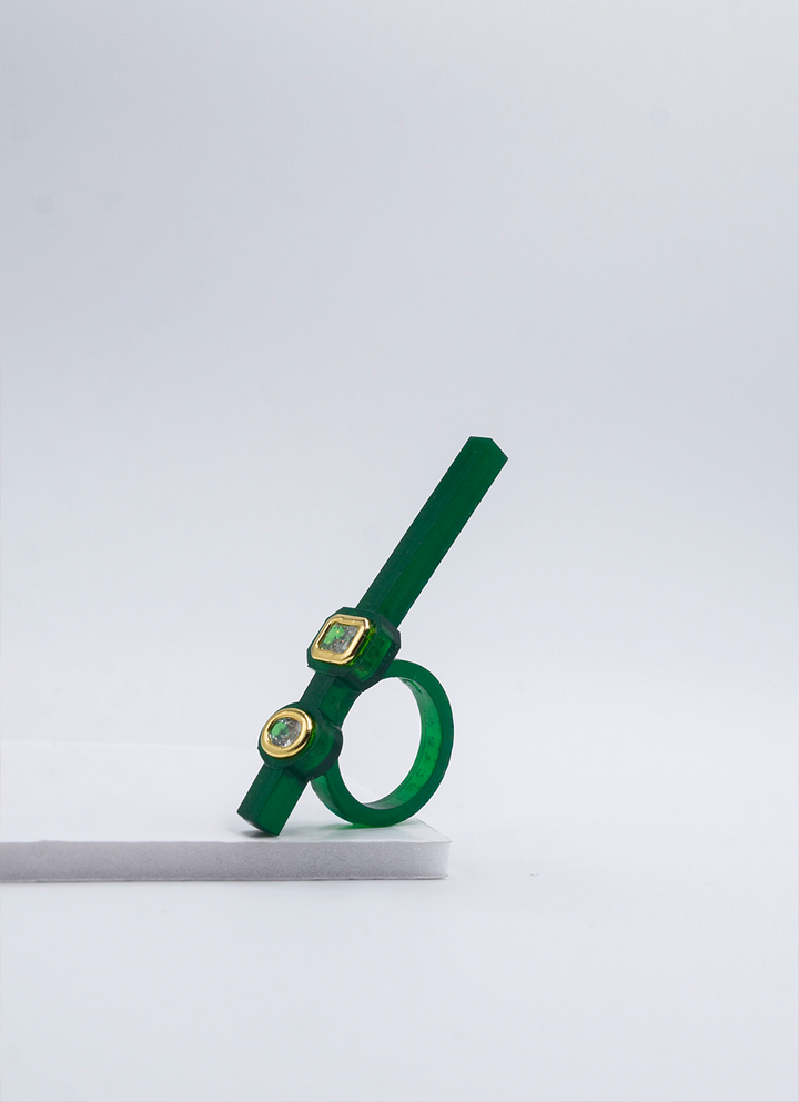 JVxTH -  GREEN BAR RING