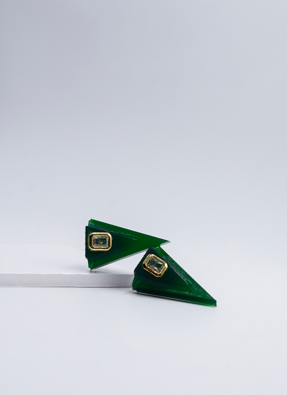 JVxTH - S GREEN EARRINGS