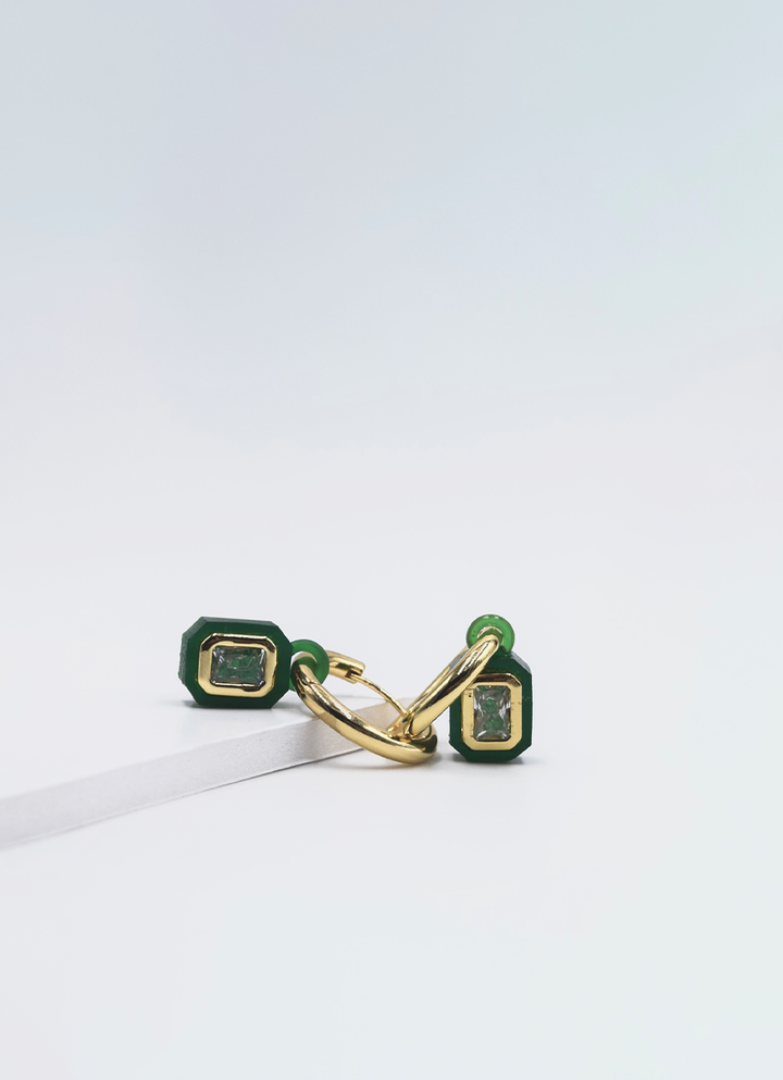 OTTAGONO - GREEN HOOPS