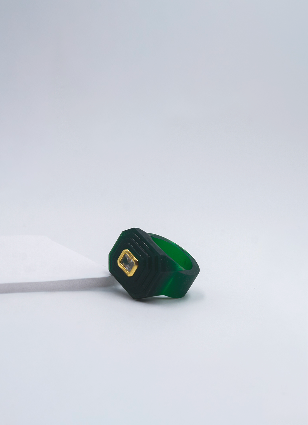 OTTAGONO - GREEN RING