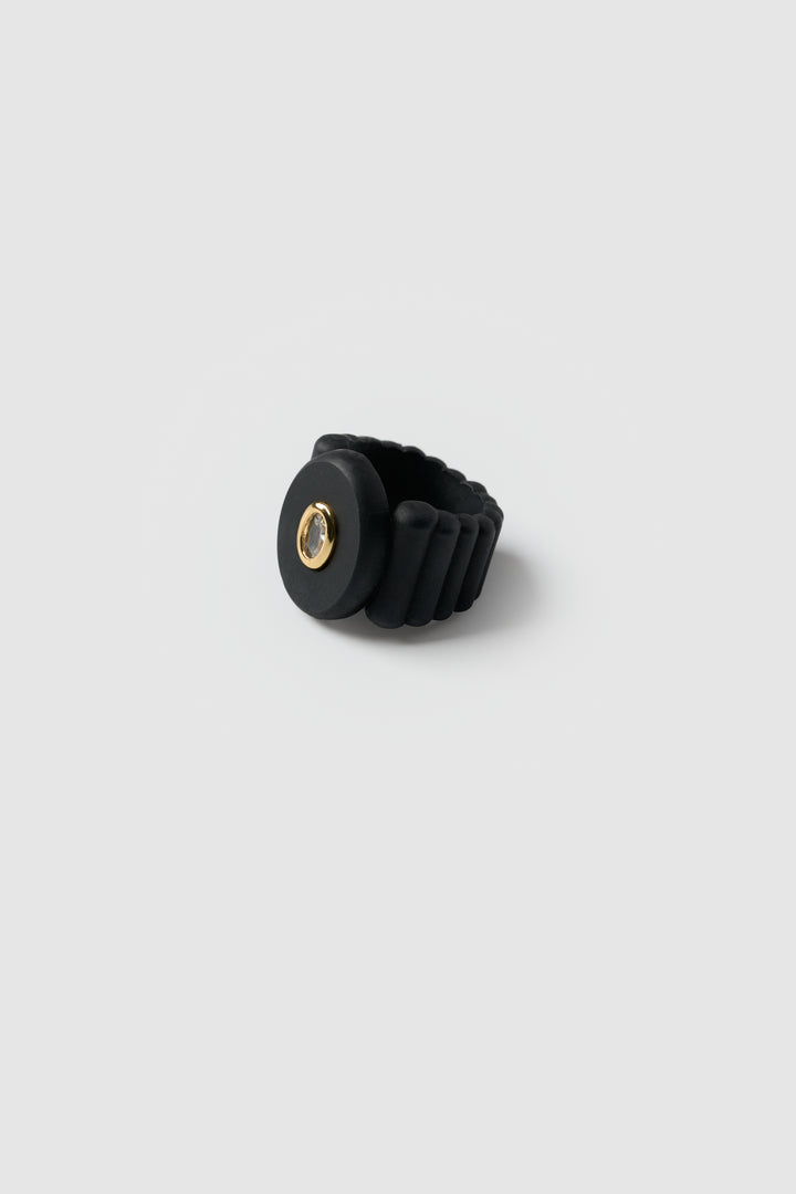 LIQUORICE - COCKTAIL RING