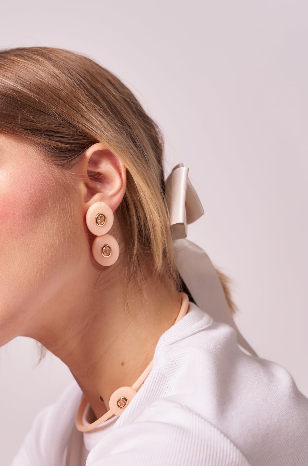 COTTON CANDY - M EARRINGS +. PENDANT