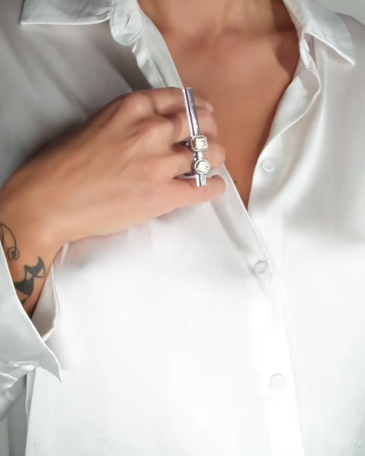 JVxTH - BAR SMOKY RING